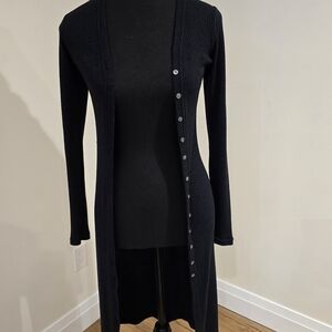 Abercrombie & Fitch Charcoal Ribbed Knit